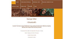 Desktop Screenshot of georgemillerwoodcraft.com